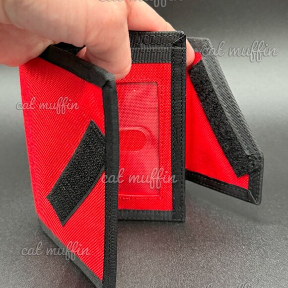 BLACK AND RED WALLET NEW!! - Picture 4 of 7